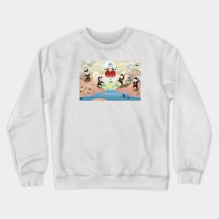 Dokdo Island Crewneck Sweatshirt